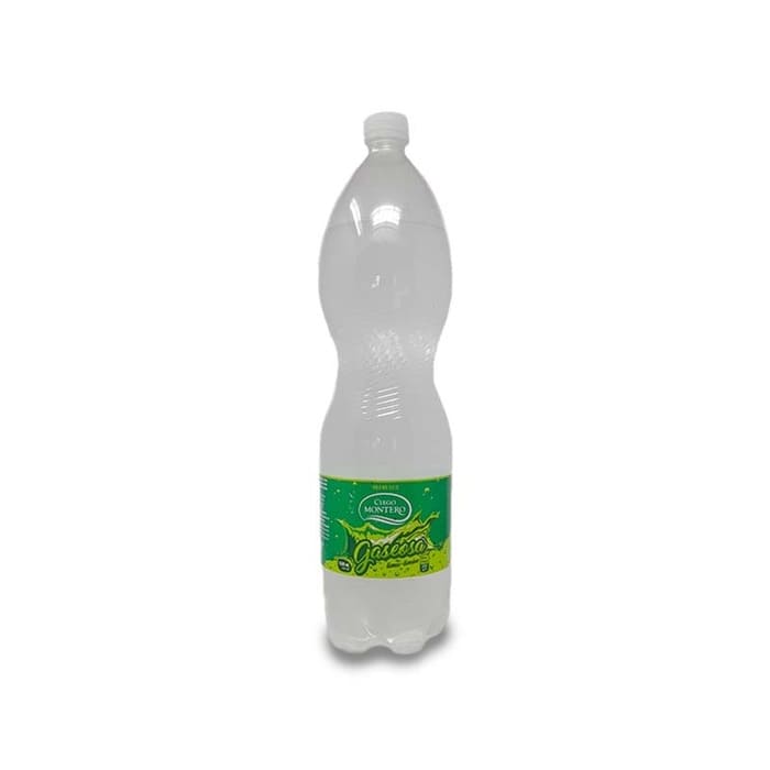 Pomo de Refresco Gaseado Ciego Montero Limón 1,5 L