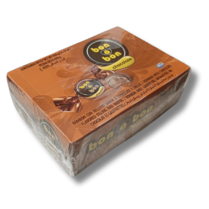 caja de bombones rellenos