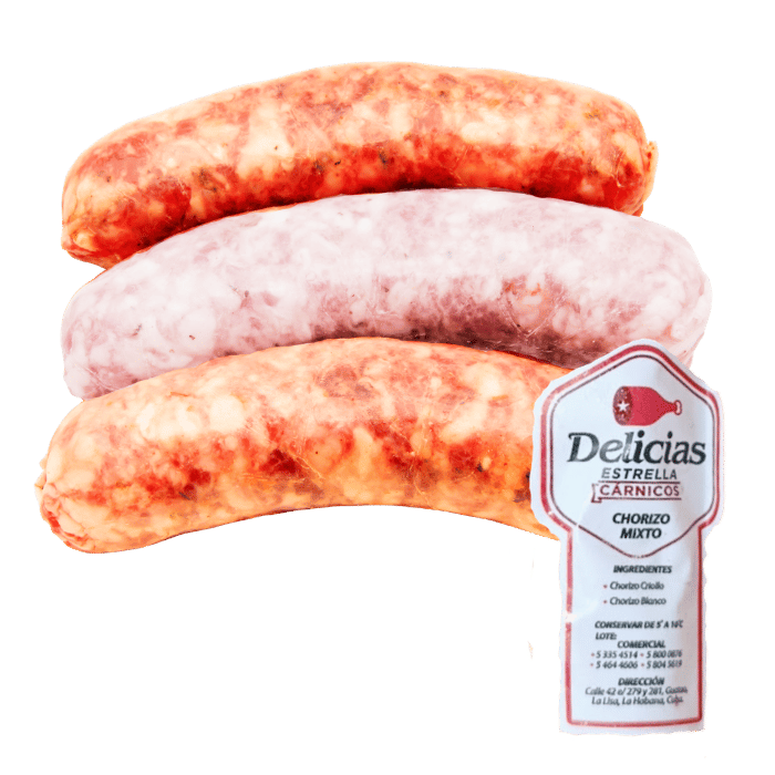Chorizo mixto3 unidades